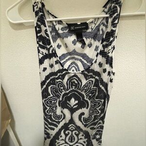 Inc Sleeveless Sequin Tank